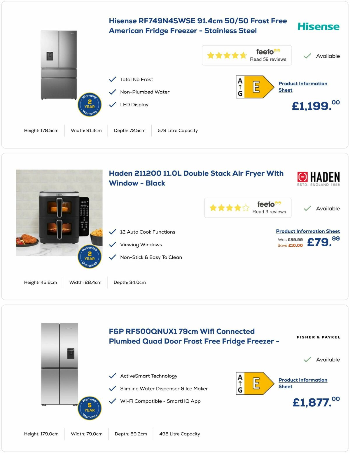 Euronics Offers from 22 May