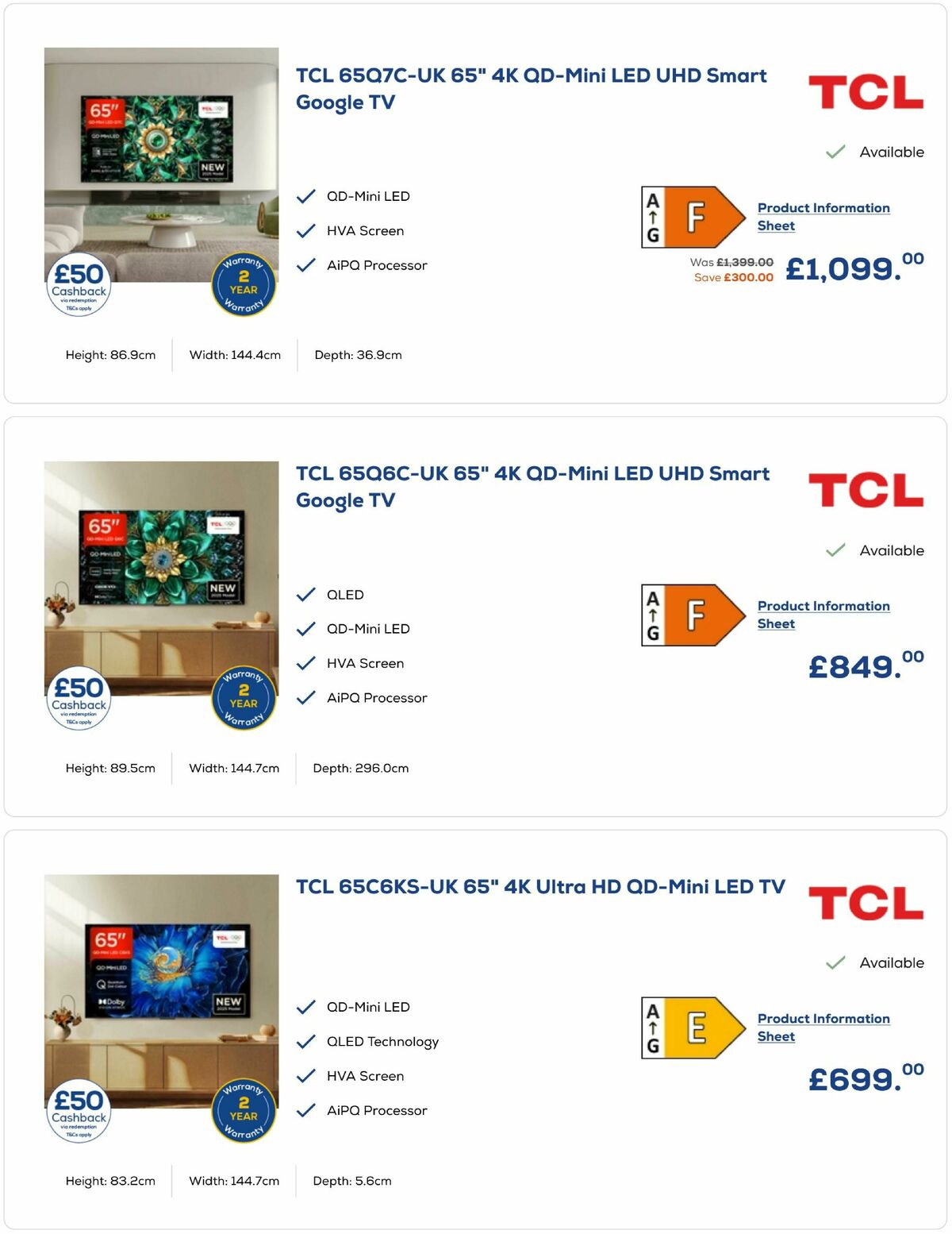 Euronics Offers from 22 May