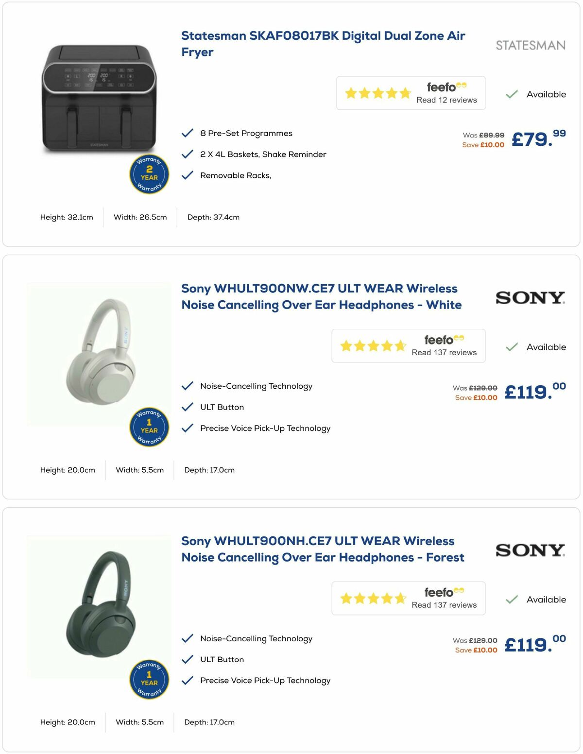 Euronics Offers from 22 May