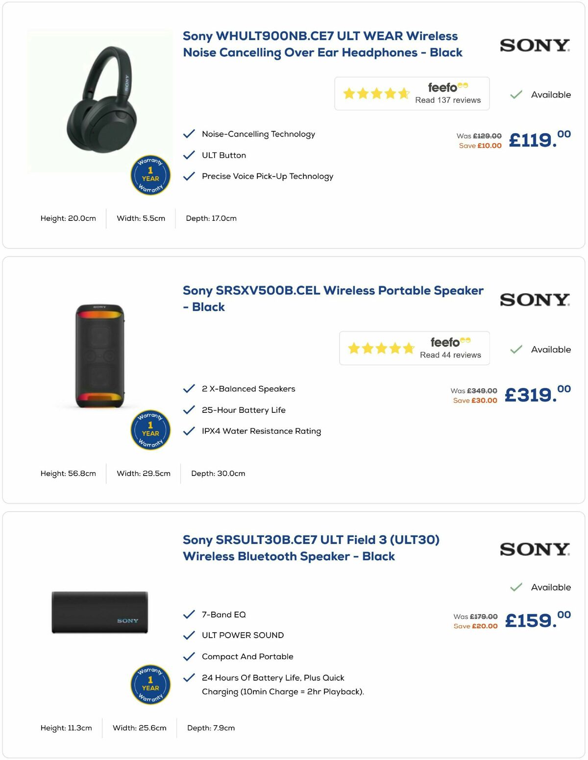 Euronics Offers from 22 May