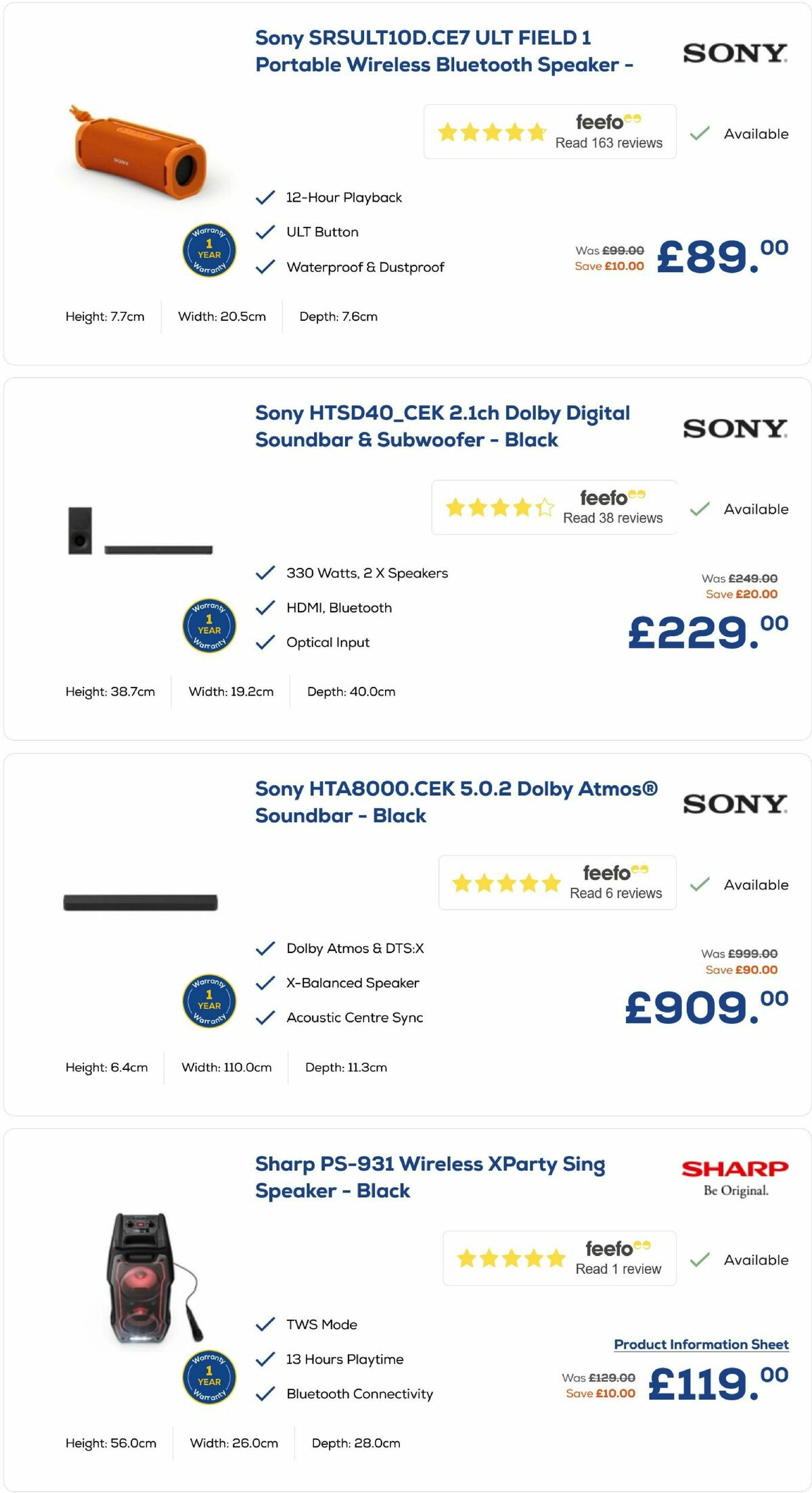 Euronics Offers from 6 June