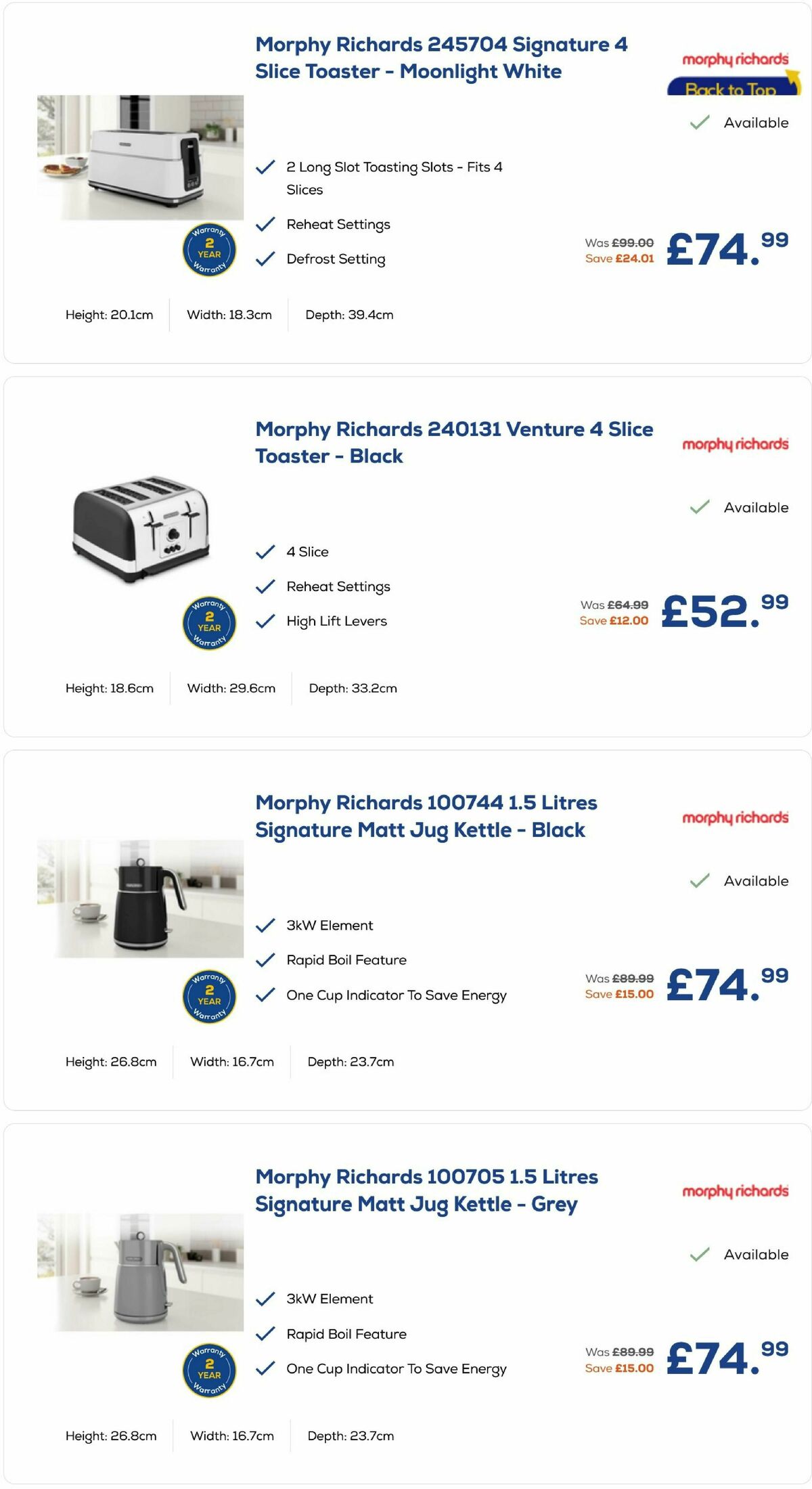 Euronics Offers from 6 June