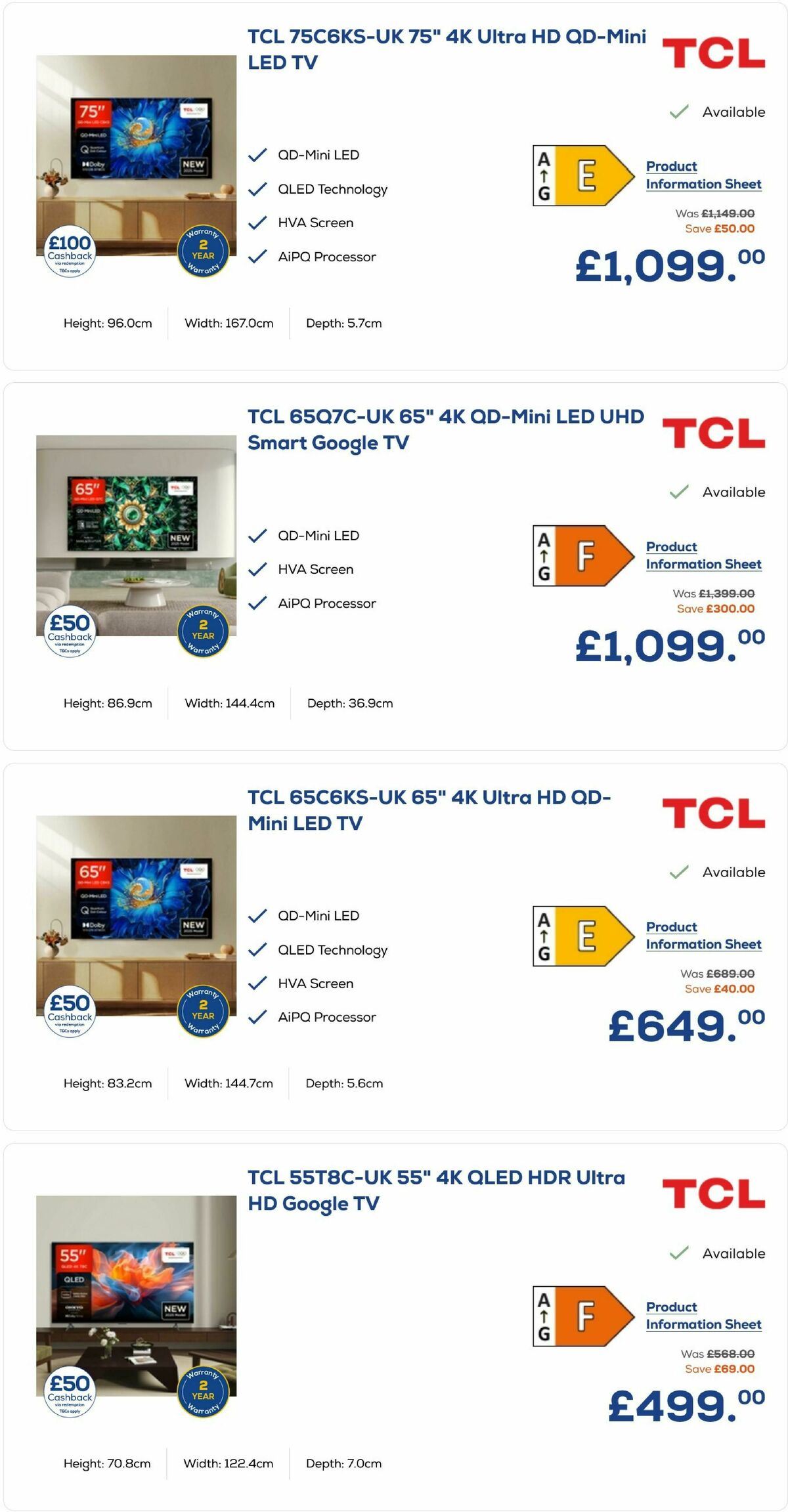 Euronics Offers from 6 June