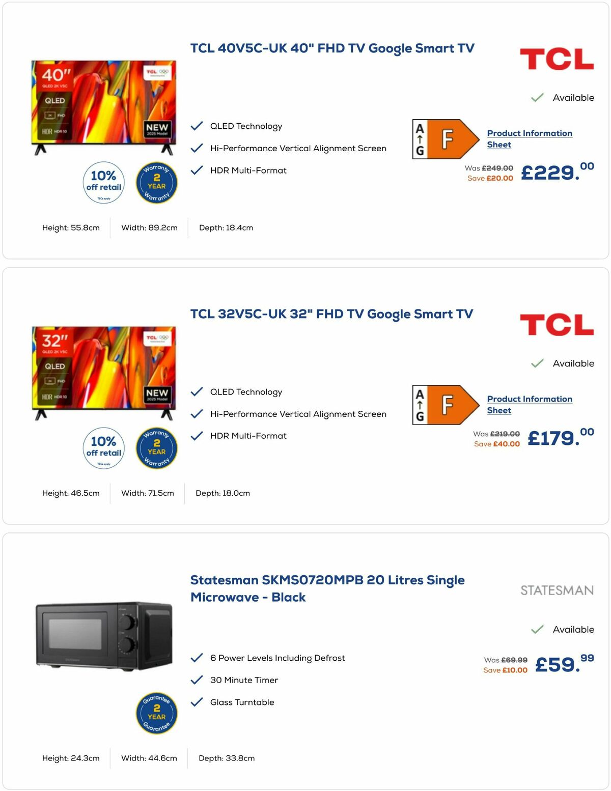 Euronics Offers from 20 June