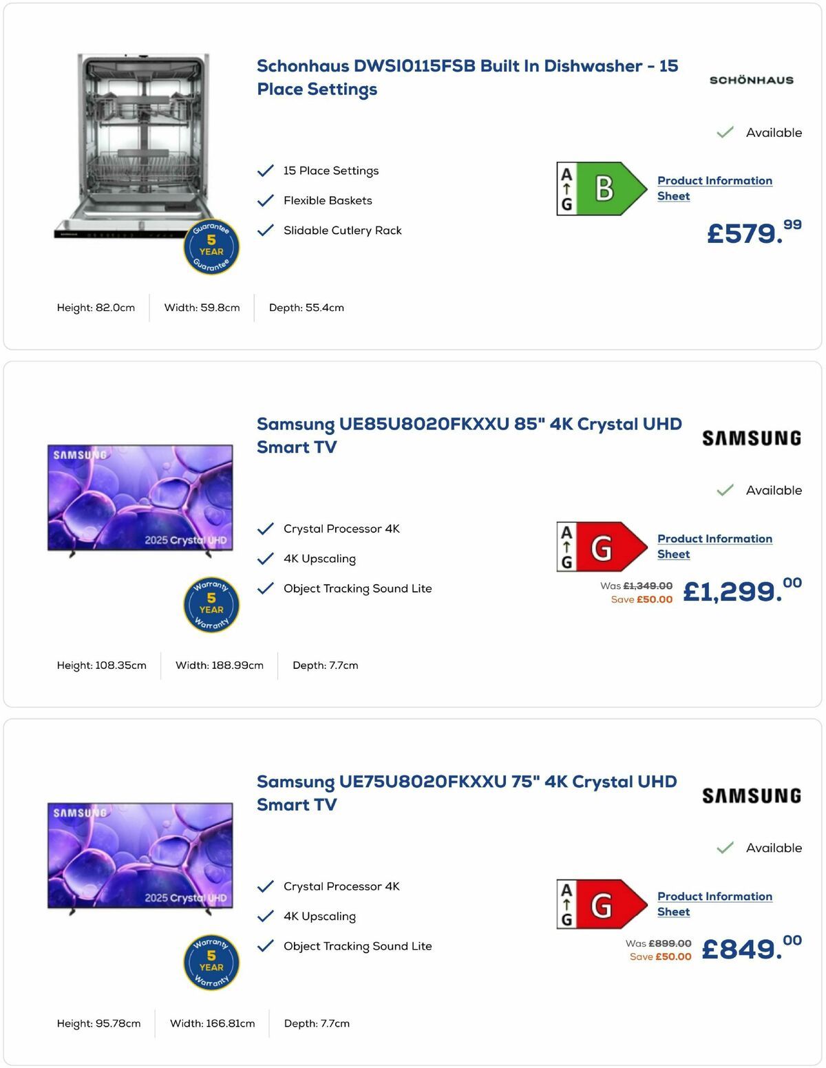 Euronics Offers from 20 June