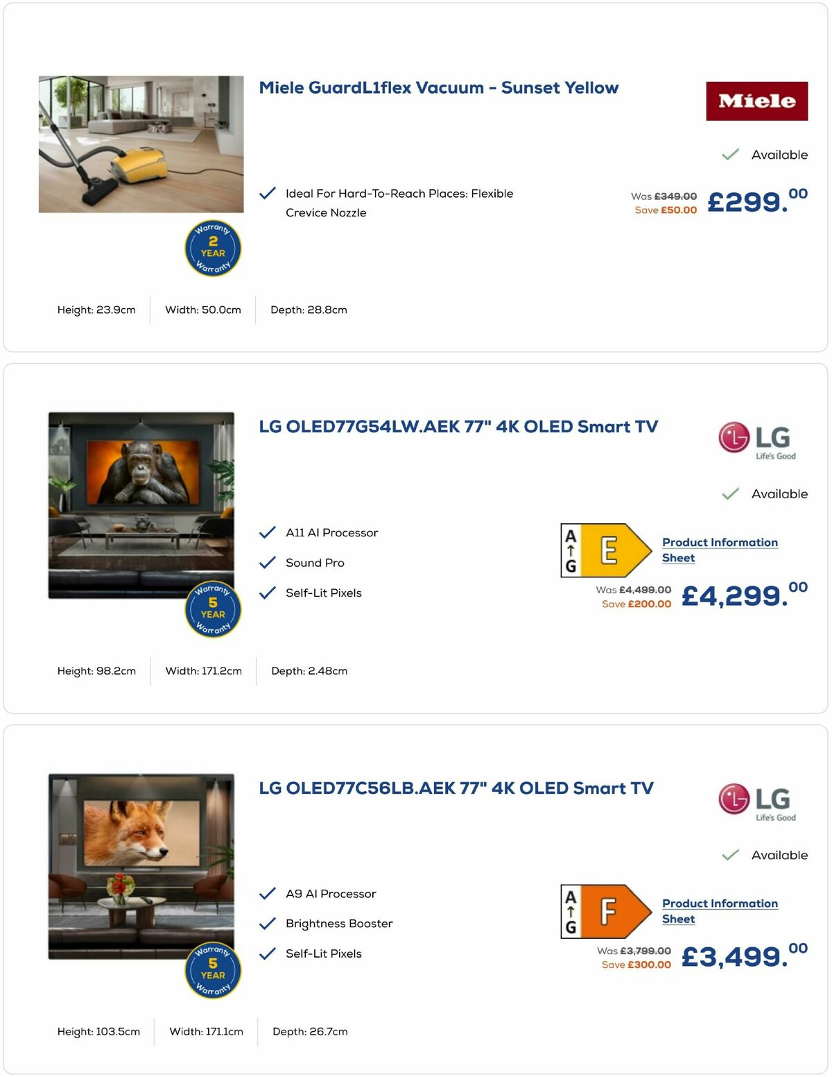 Euronics Offers from 20 June