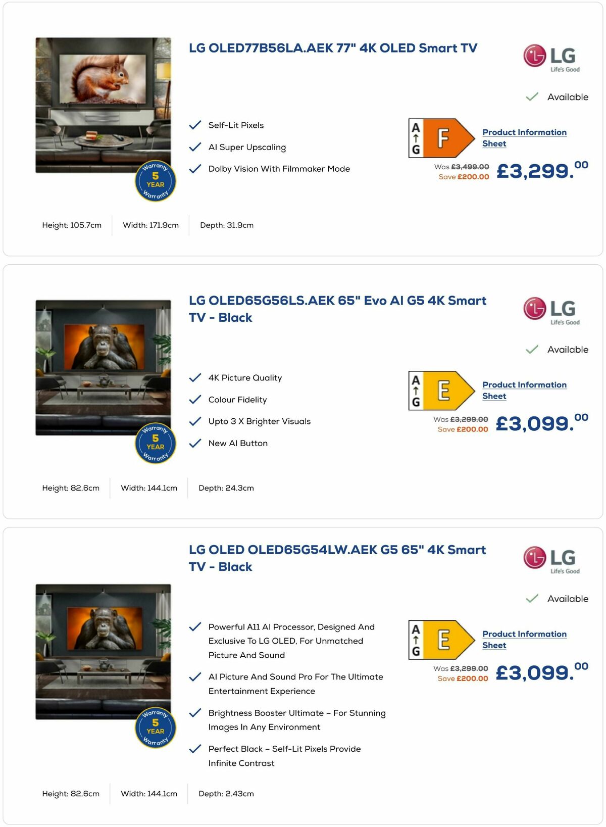 Euronics Offers from 20 June