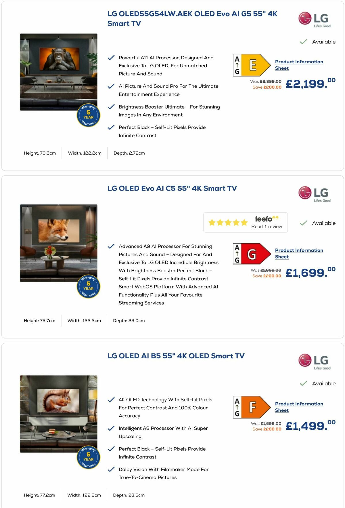 Euronics Offers from 20 June