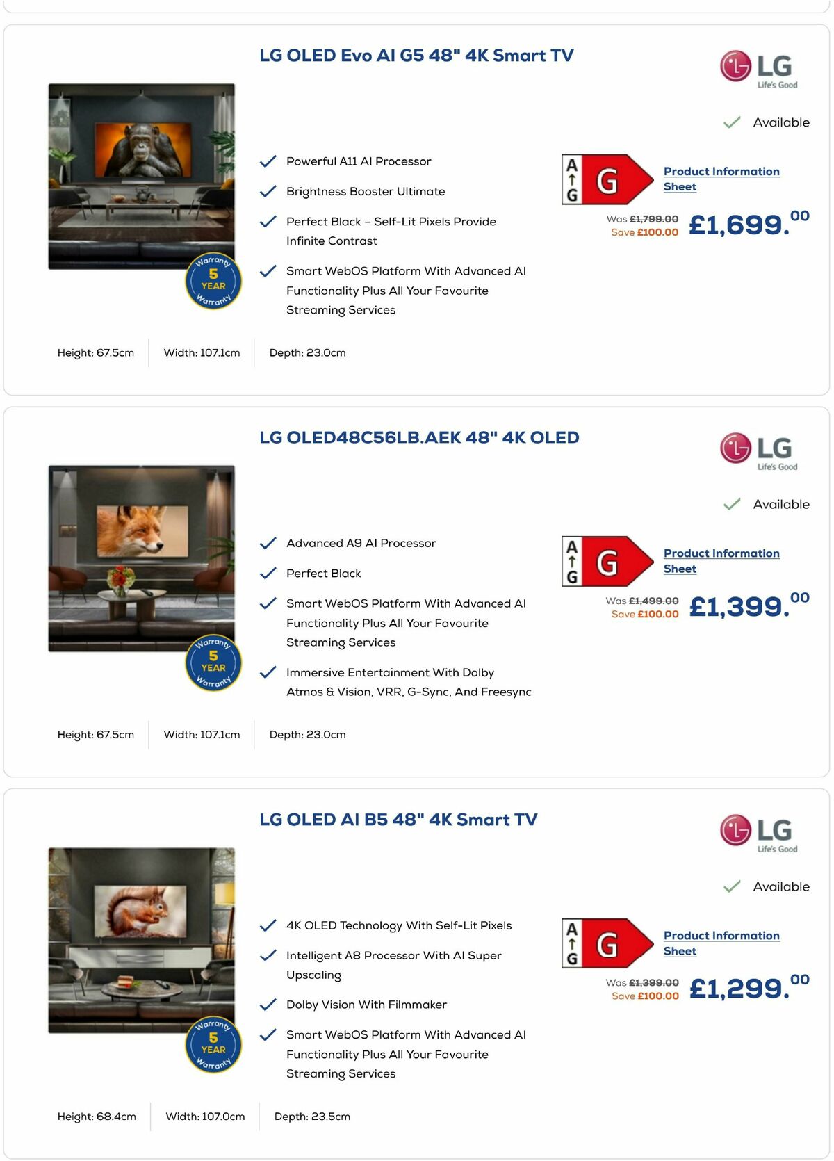 Euronics Offers from 20 June