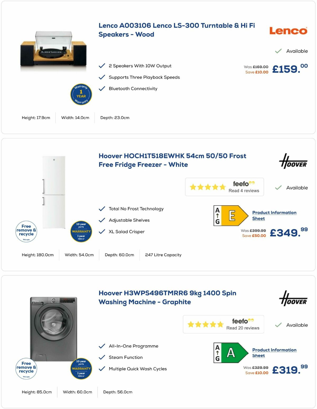 Euronics Offers from 20 June