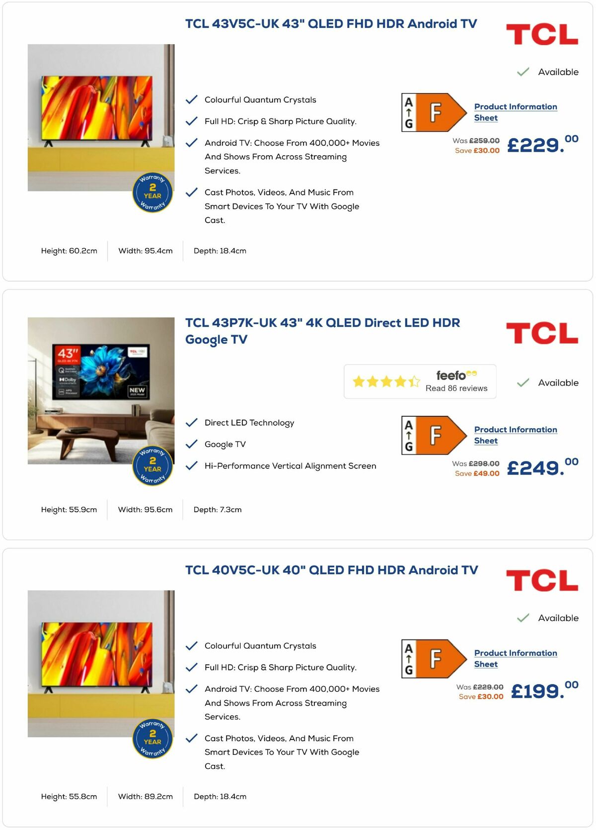 Euronics Offers from 12 July