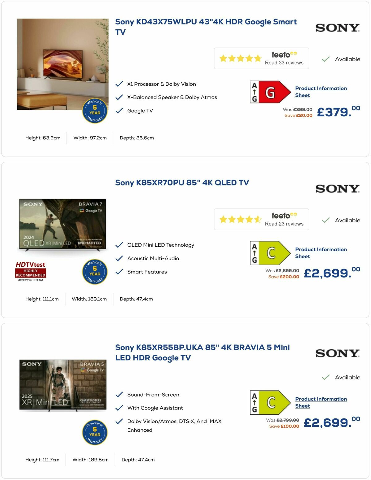 Euronics Offers from 12 July