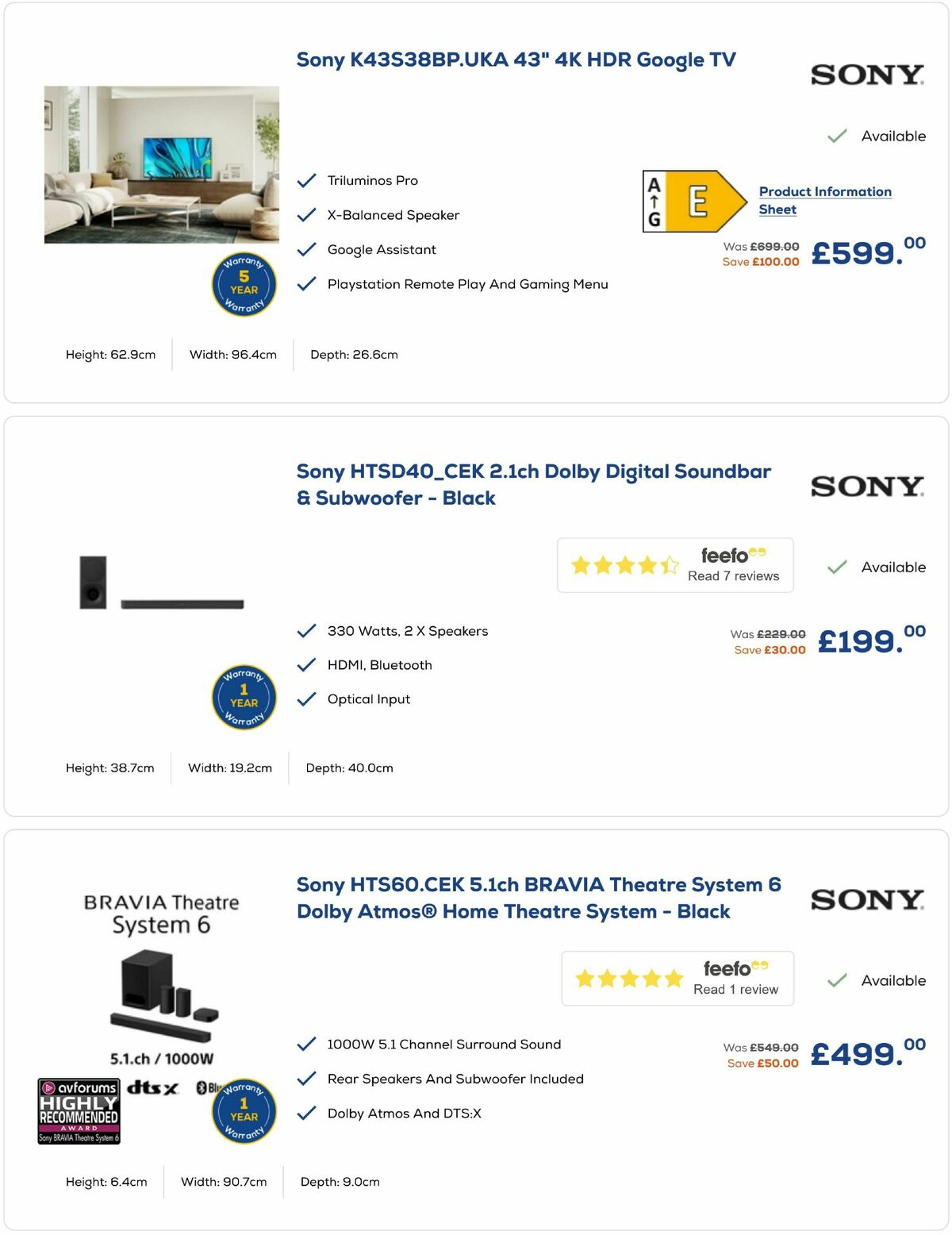 Euronics Offers from 12 July