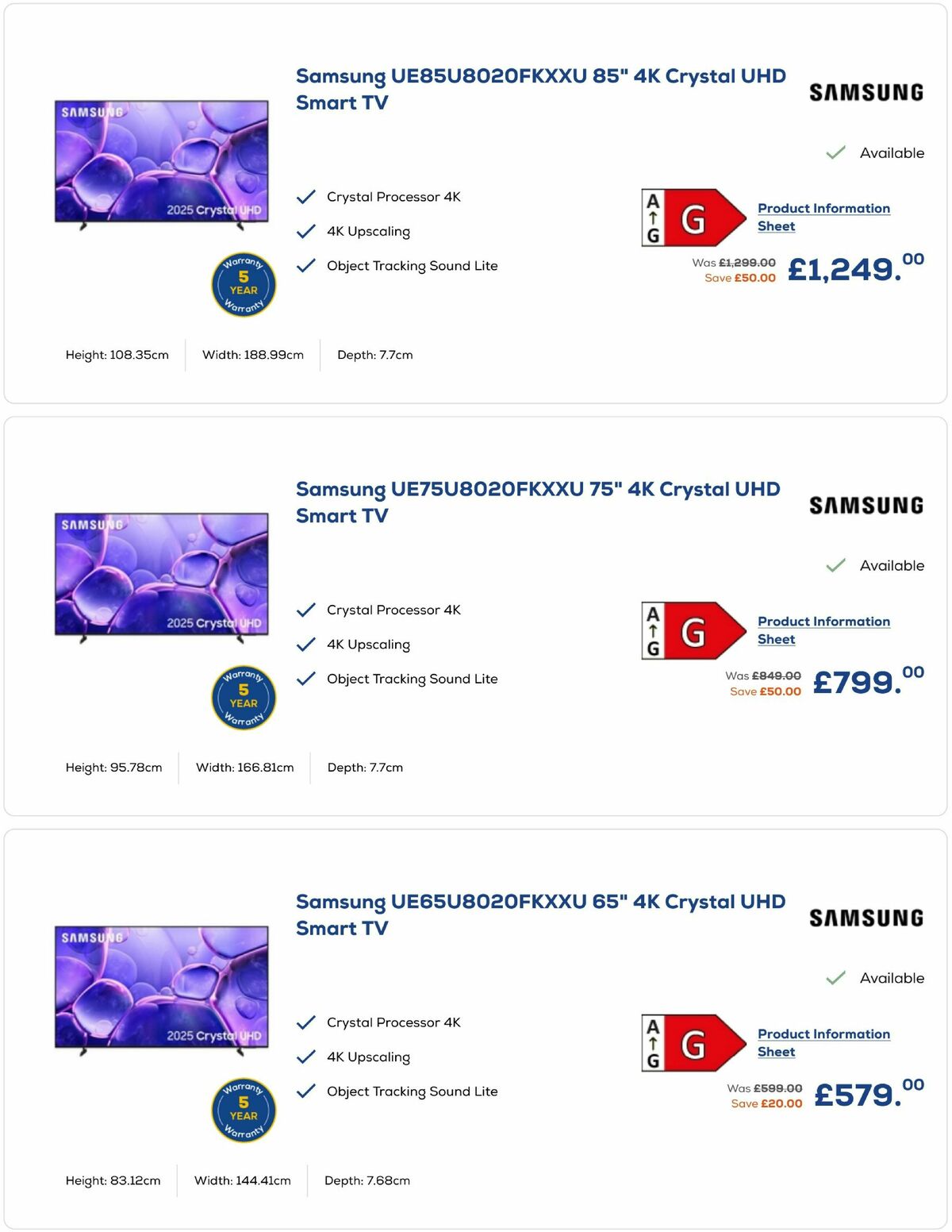 Euronics Offers from 12 July