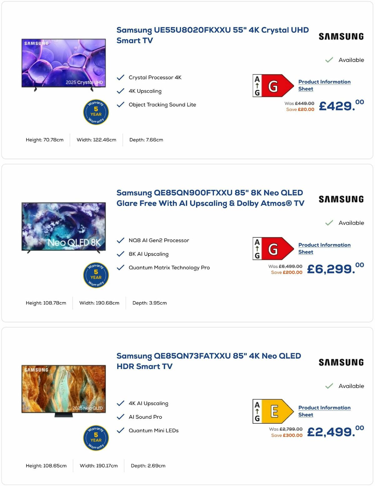 Euronics Offers from 12 July