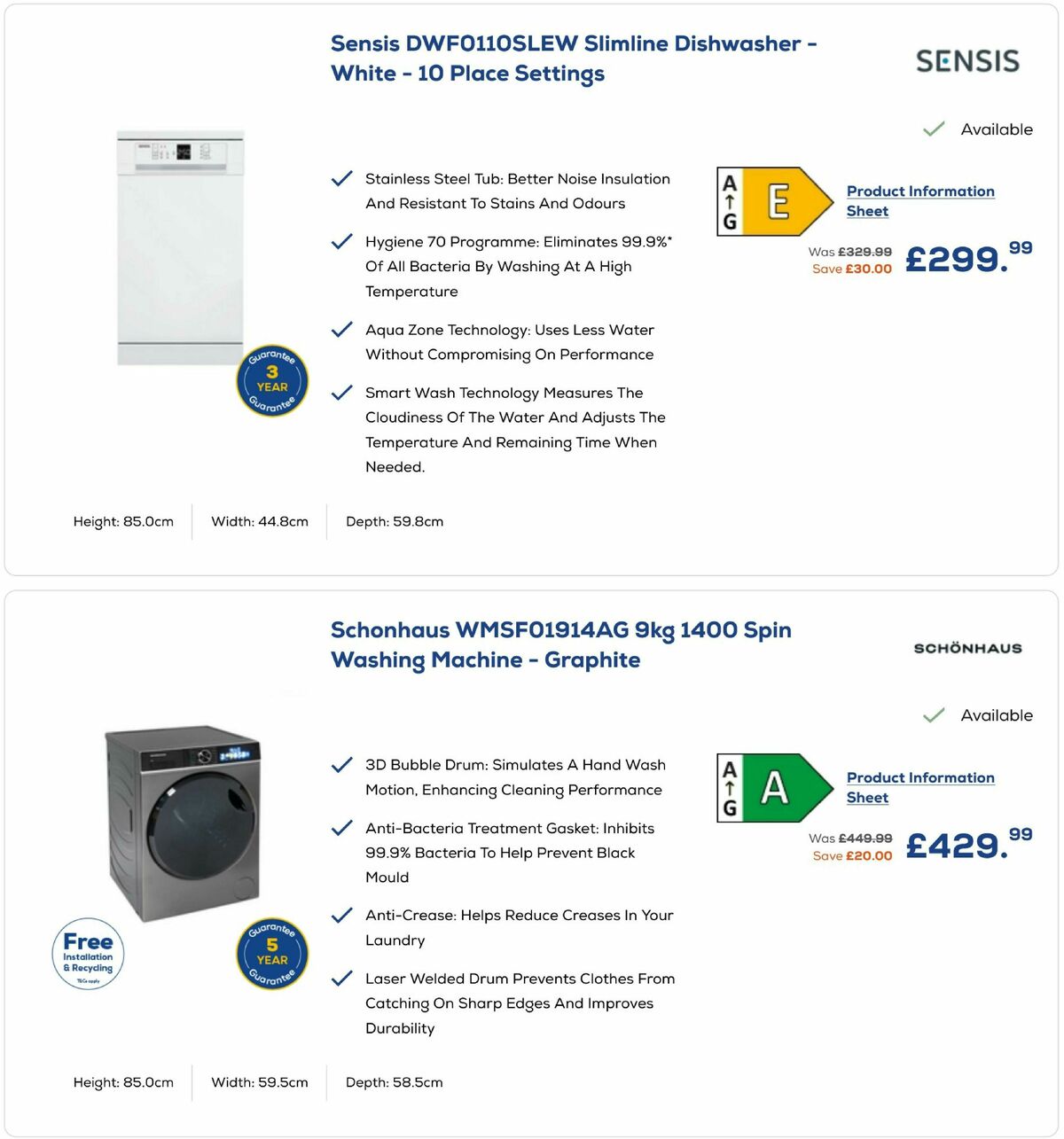 Euronics Offers from 5 August