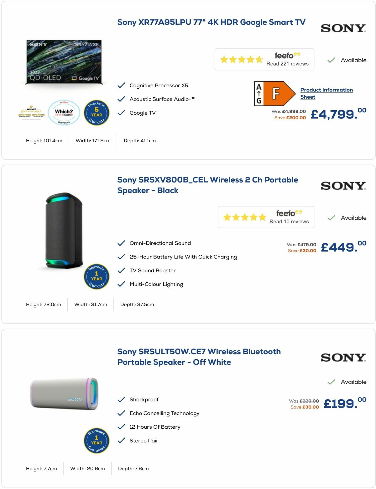 Euronics Offers from 5 August