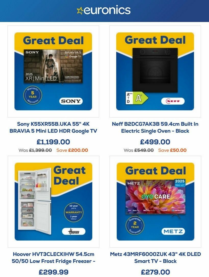 Euronics Offers from 27 August