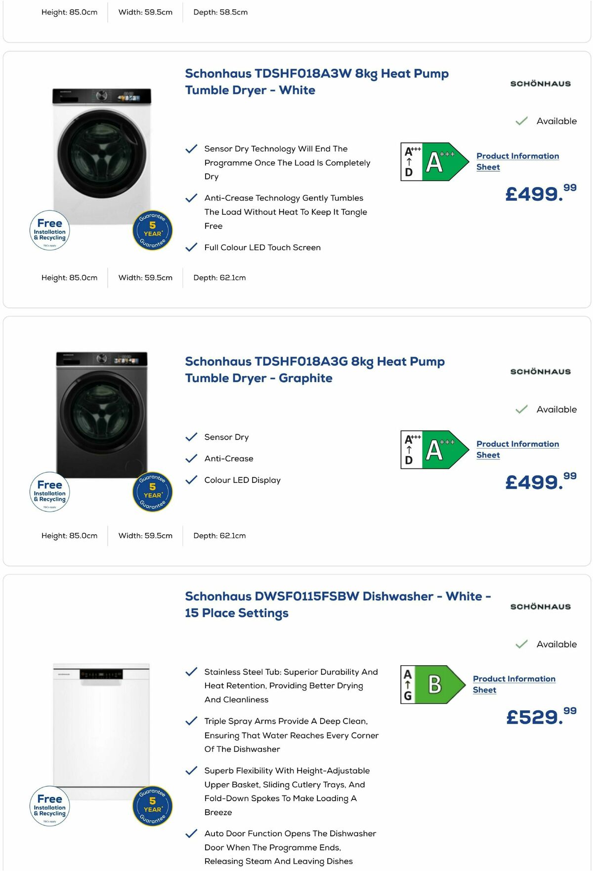 Euronics Offers from 27 August