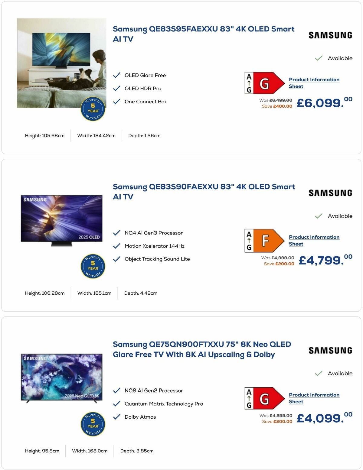 Euronics Offers from 27 August