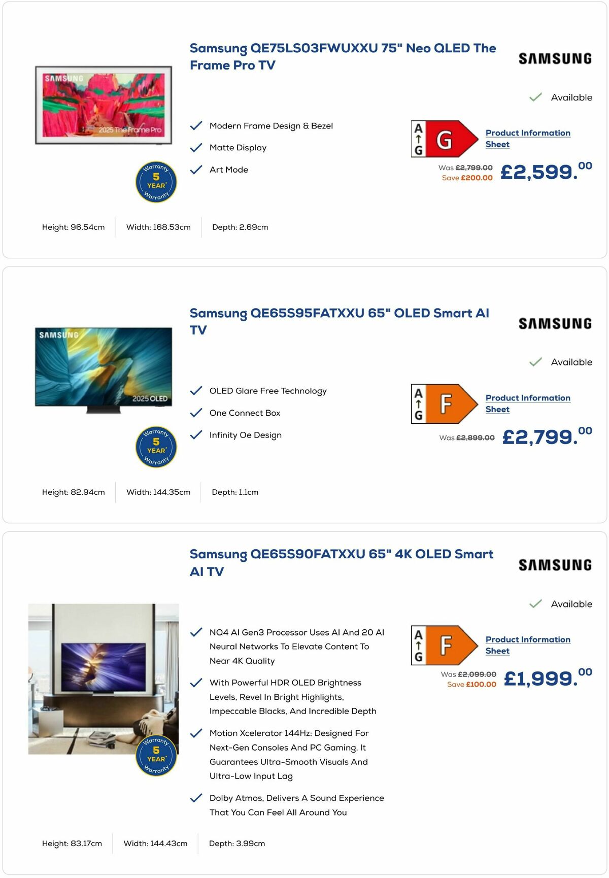 Euronics Offers from 27 August