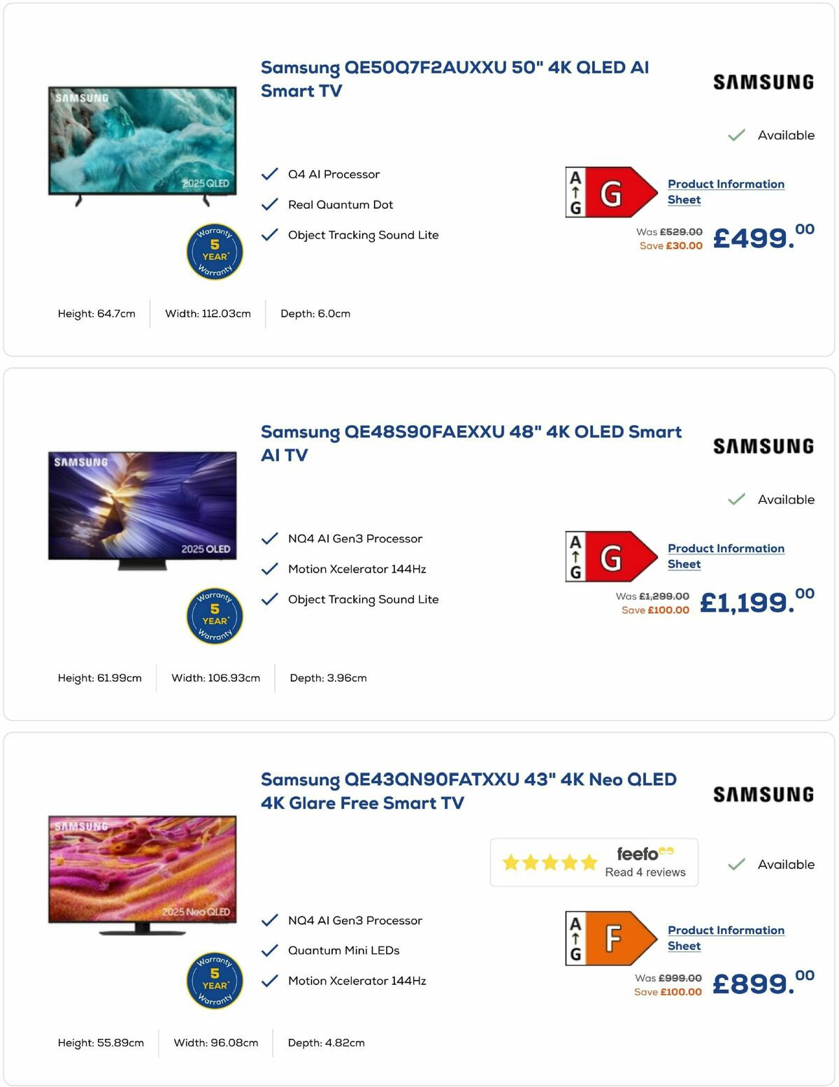 Euronics Offers from 27 August