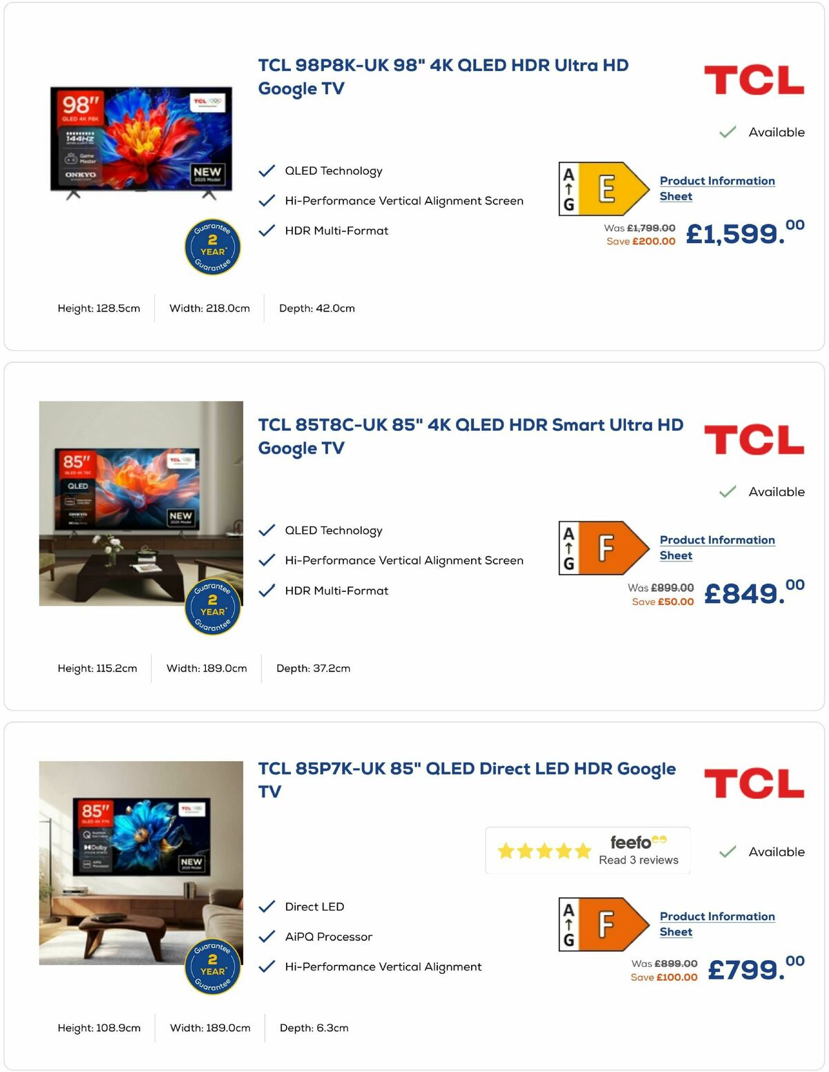 Euronics Offers from 27 August