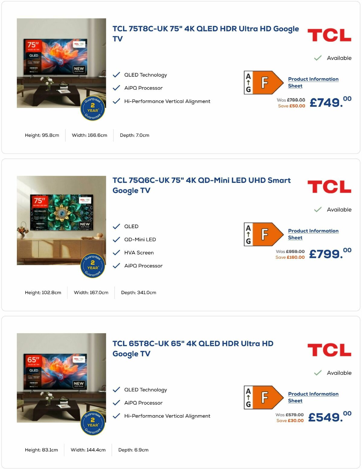 Euronics Offers from 27 August