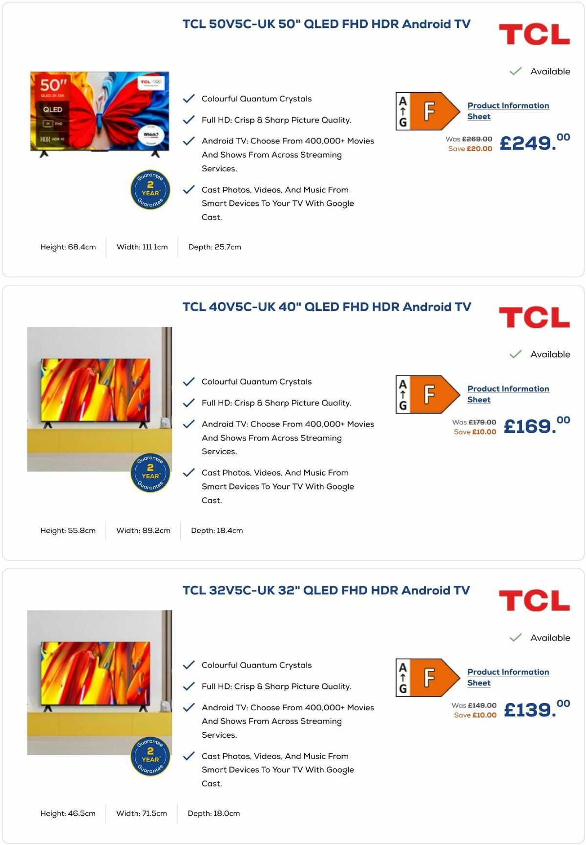 Euronics Offers from 27 August