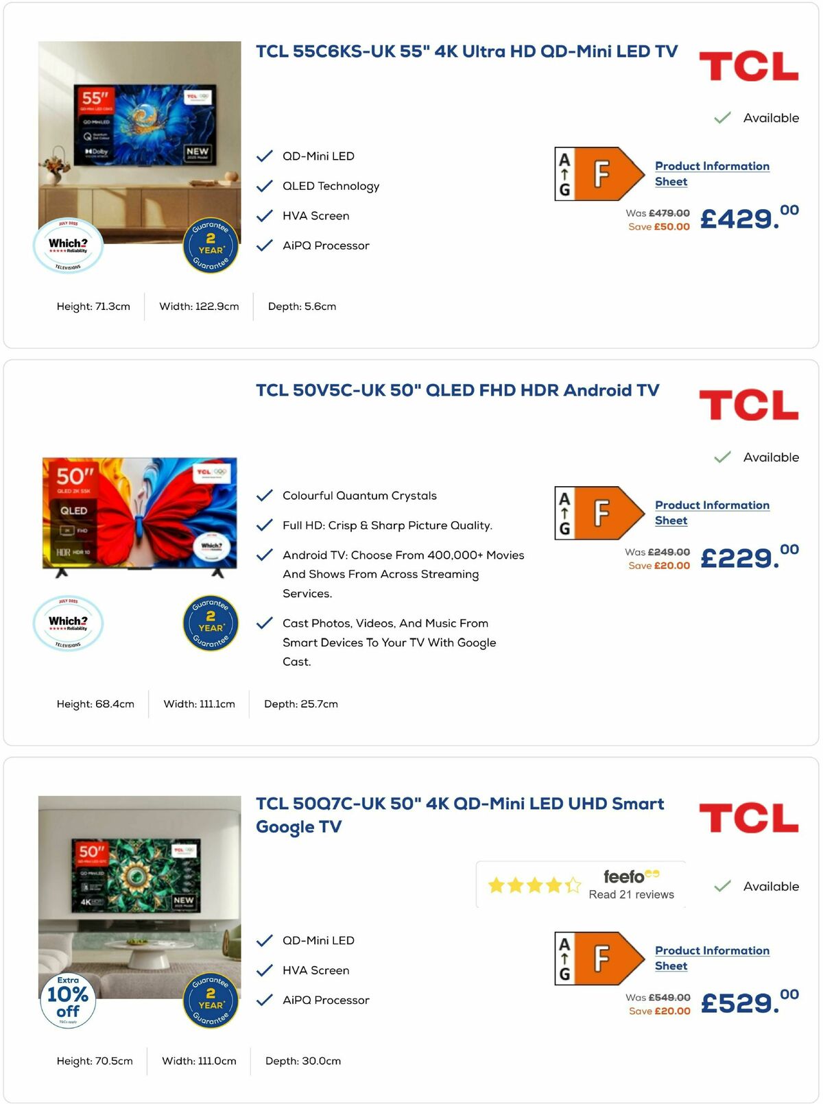 Euronics Offers from 26 September