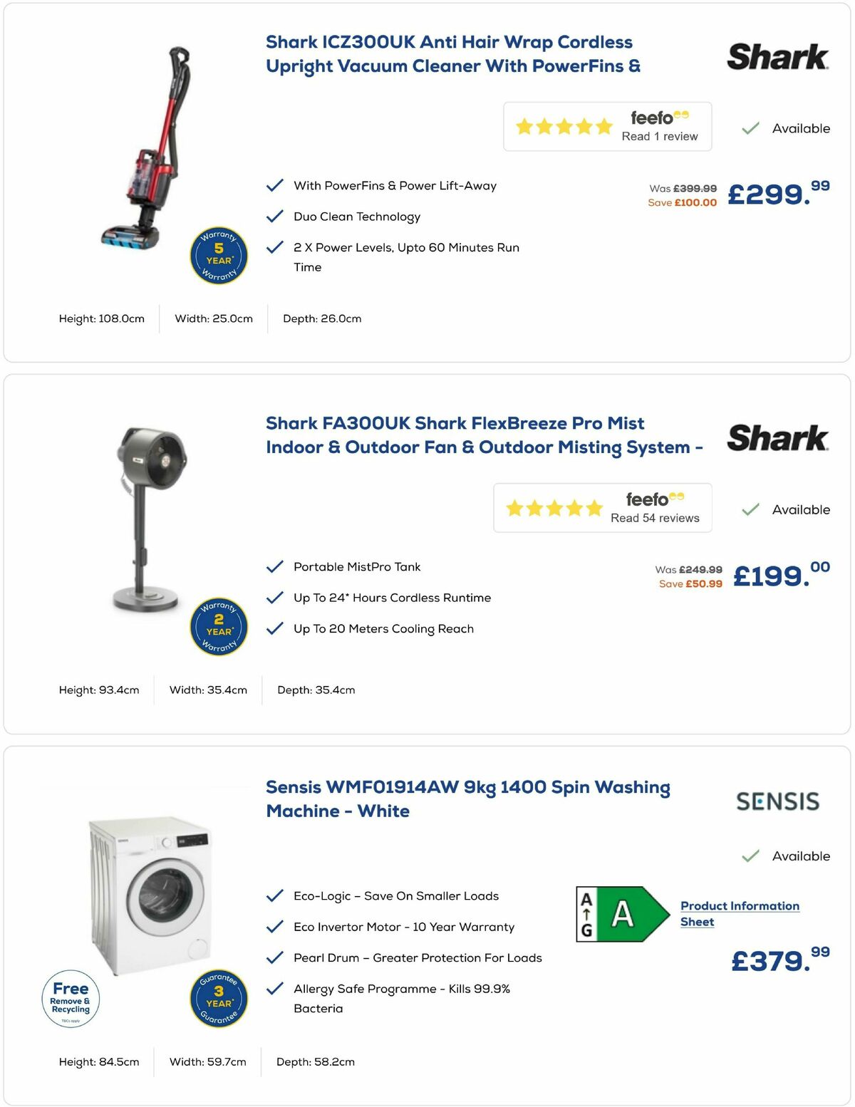 Euronics Offers from 26 September