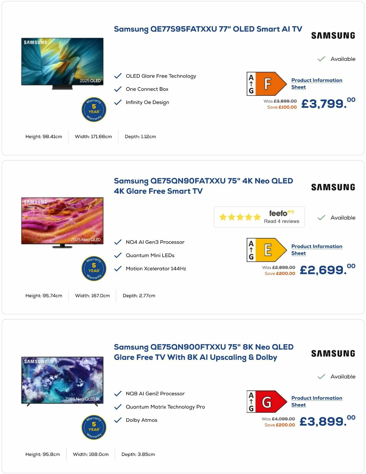 Euronics Offers from 26 September