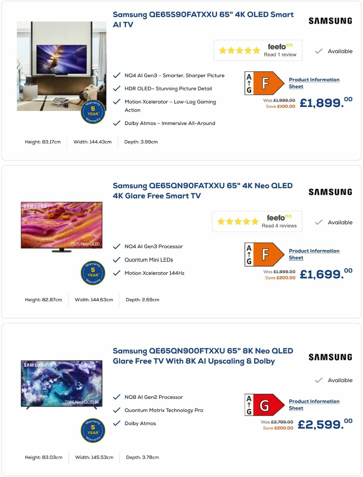 Euronics Offers from 26 September