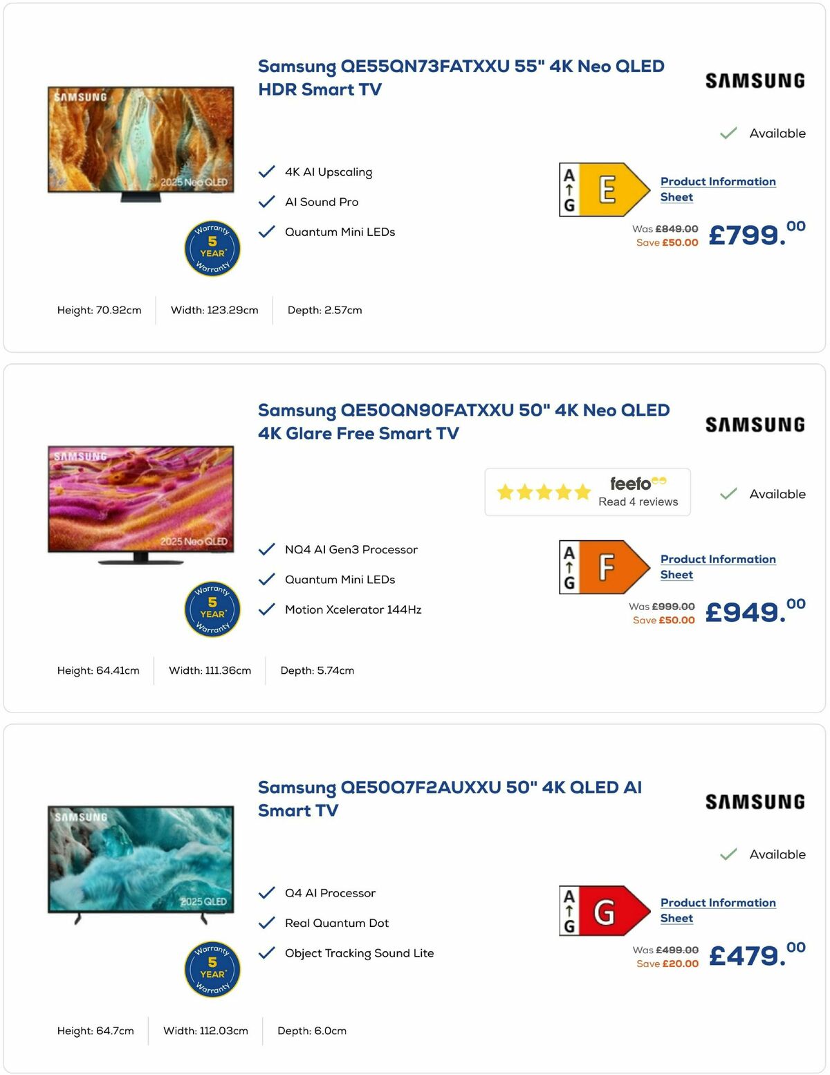 Euronics Offers from 26 September