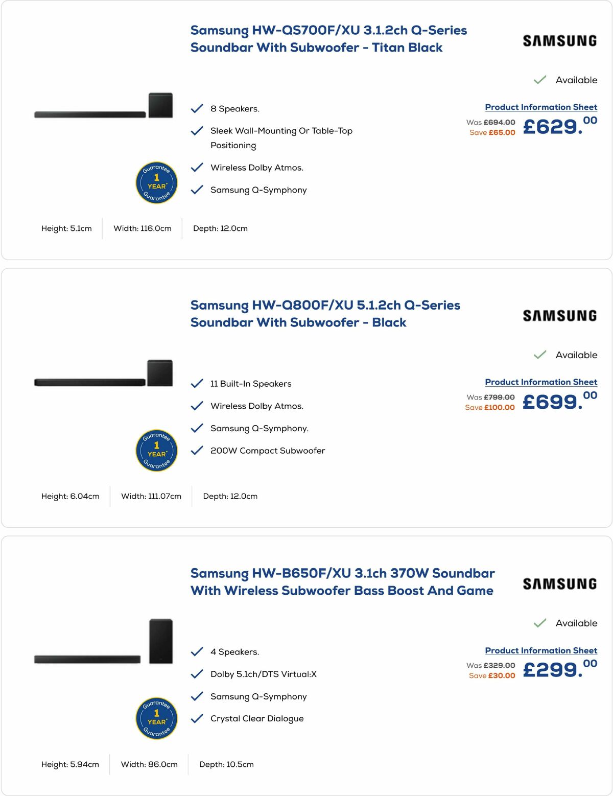 Euronics Offers from 26 September