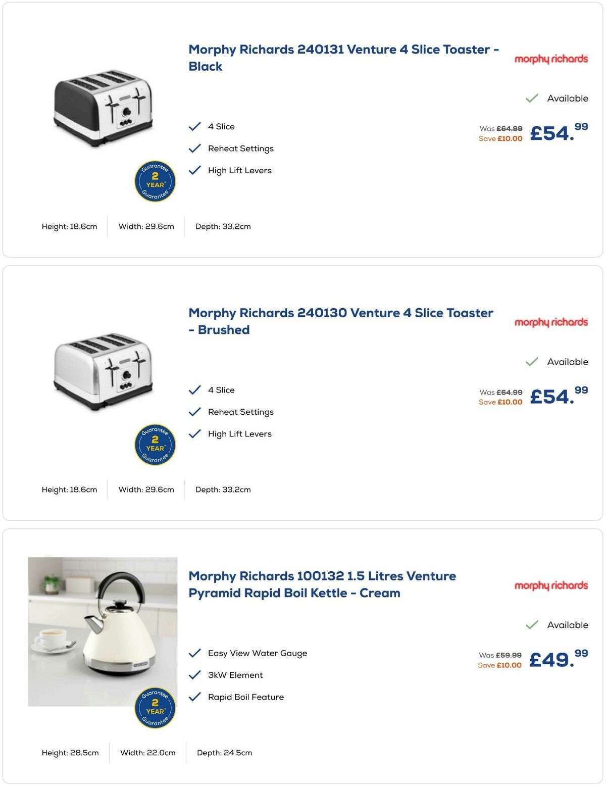 Euronics Offers from 26 September