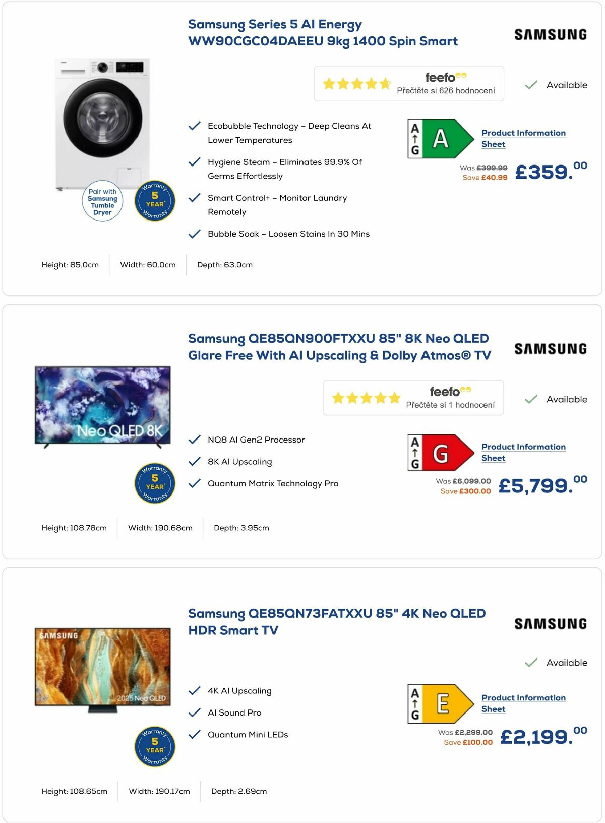 Euronics Offers from 29 October