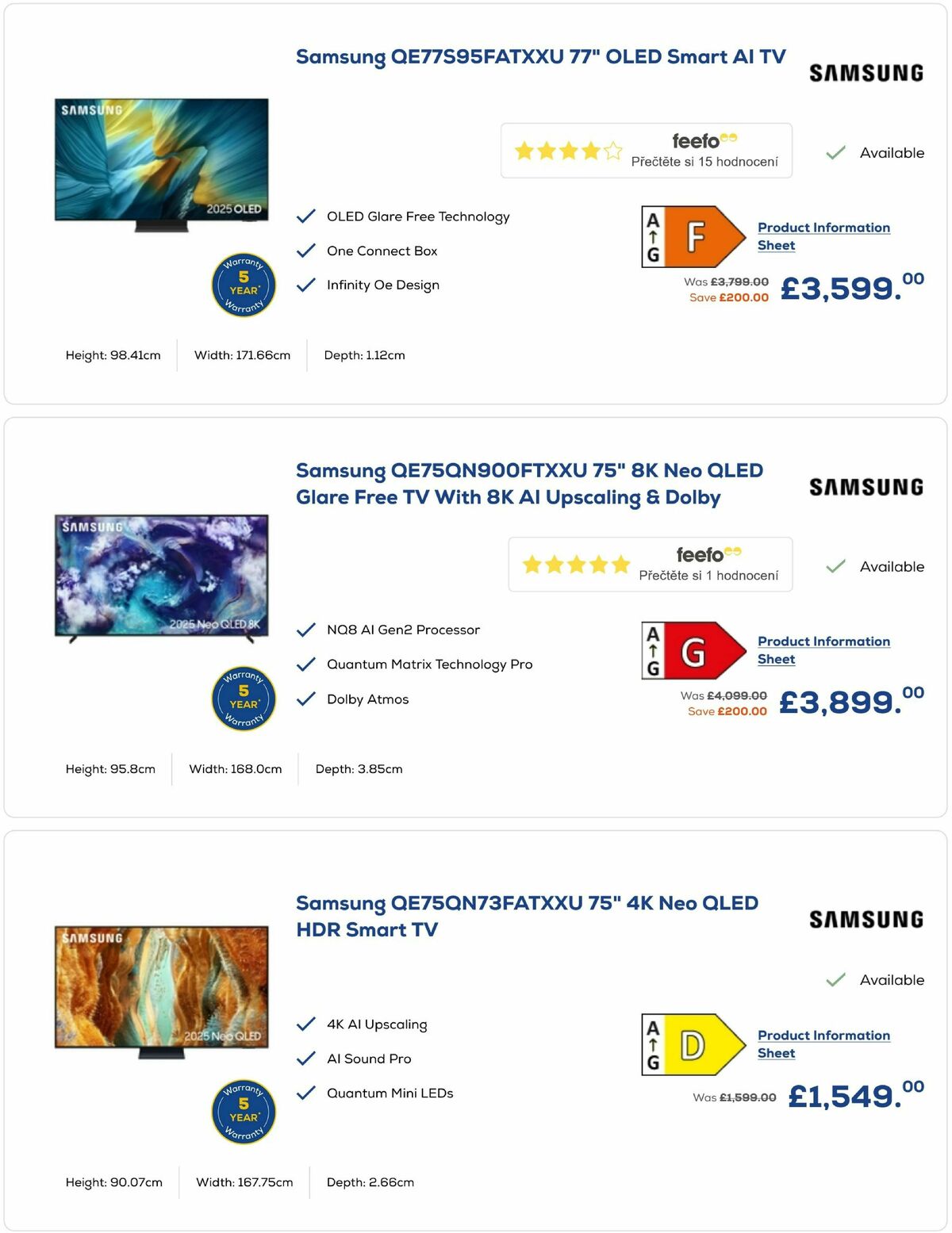 Euronics Offers from 29 October