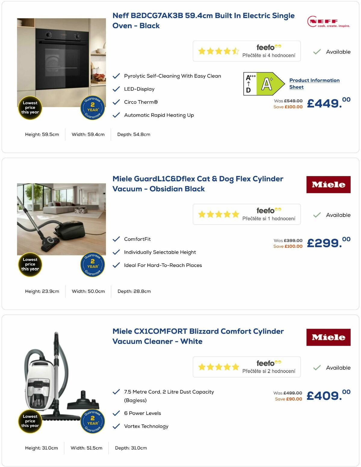 Euronics Black Friday Offers from 18 November