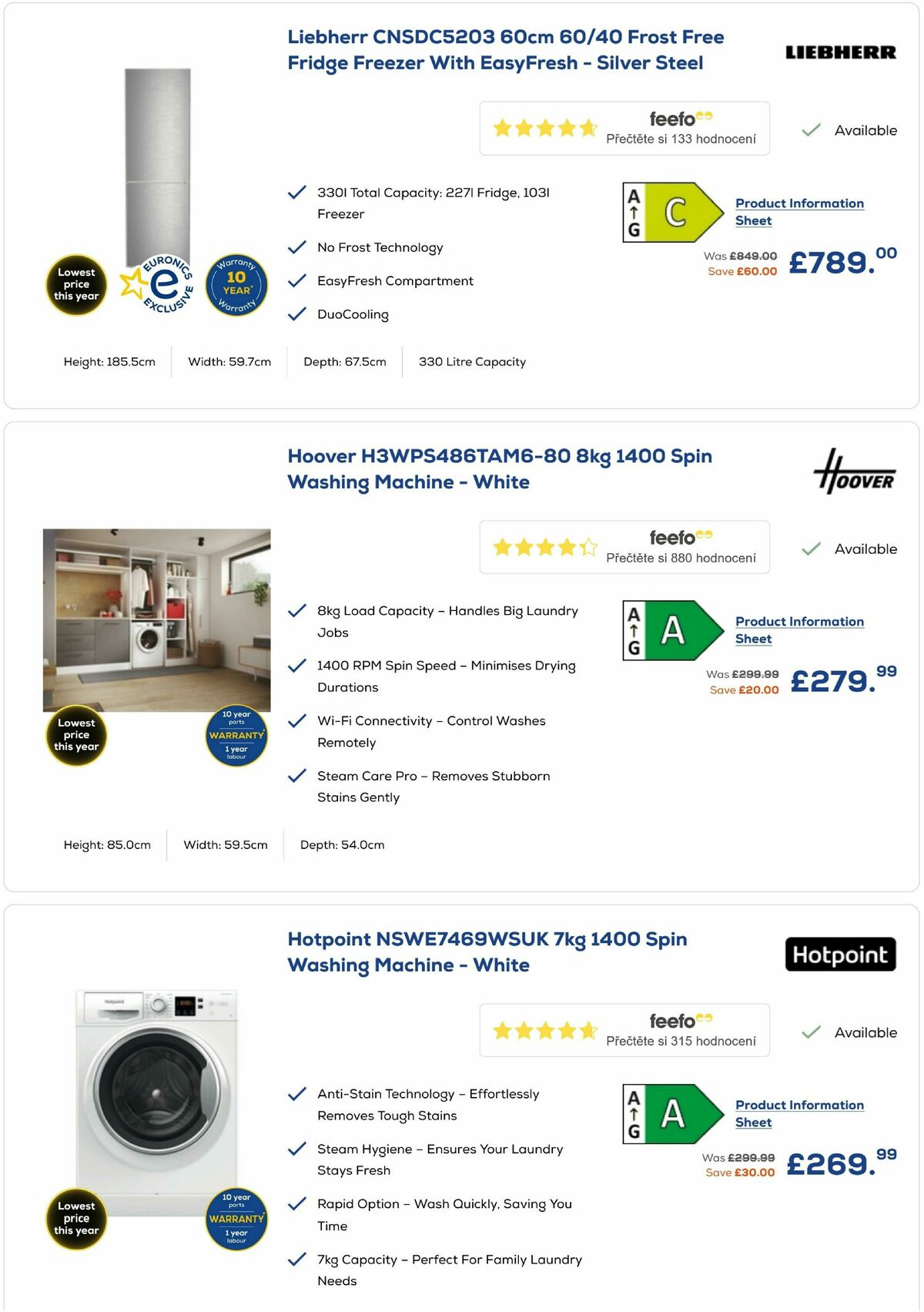 Euronics Black Friday Offers from 18 November