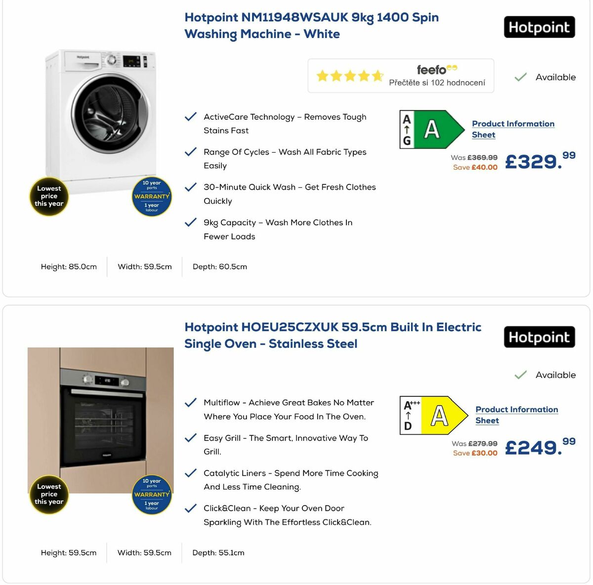 Euronics Black Friday Offers from 18 November