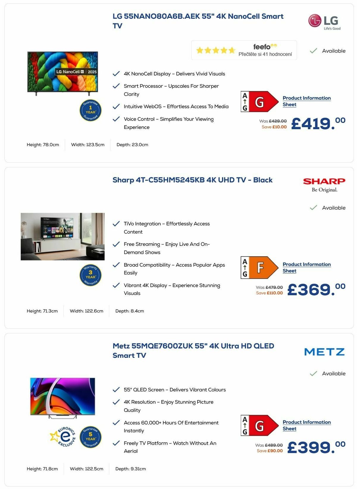 Euronics Offers from 3 December