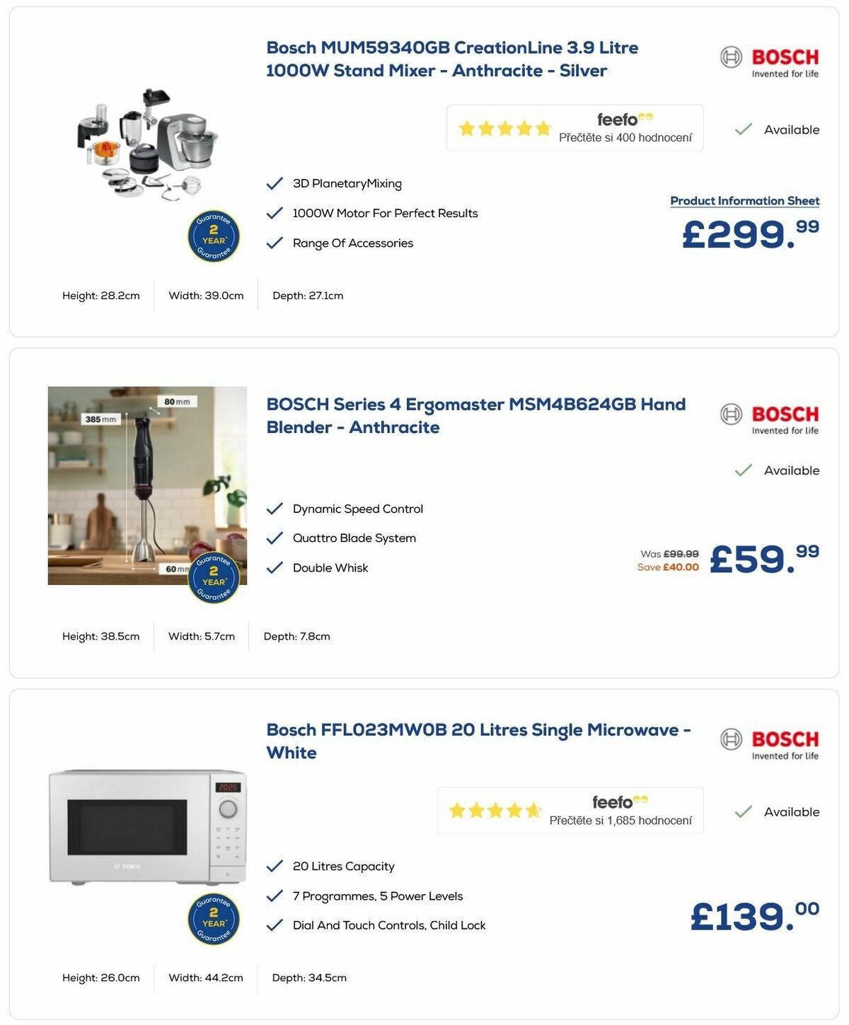 Euronics Offers from 3 December