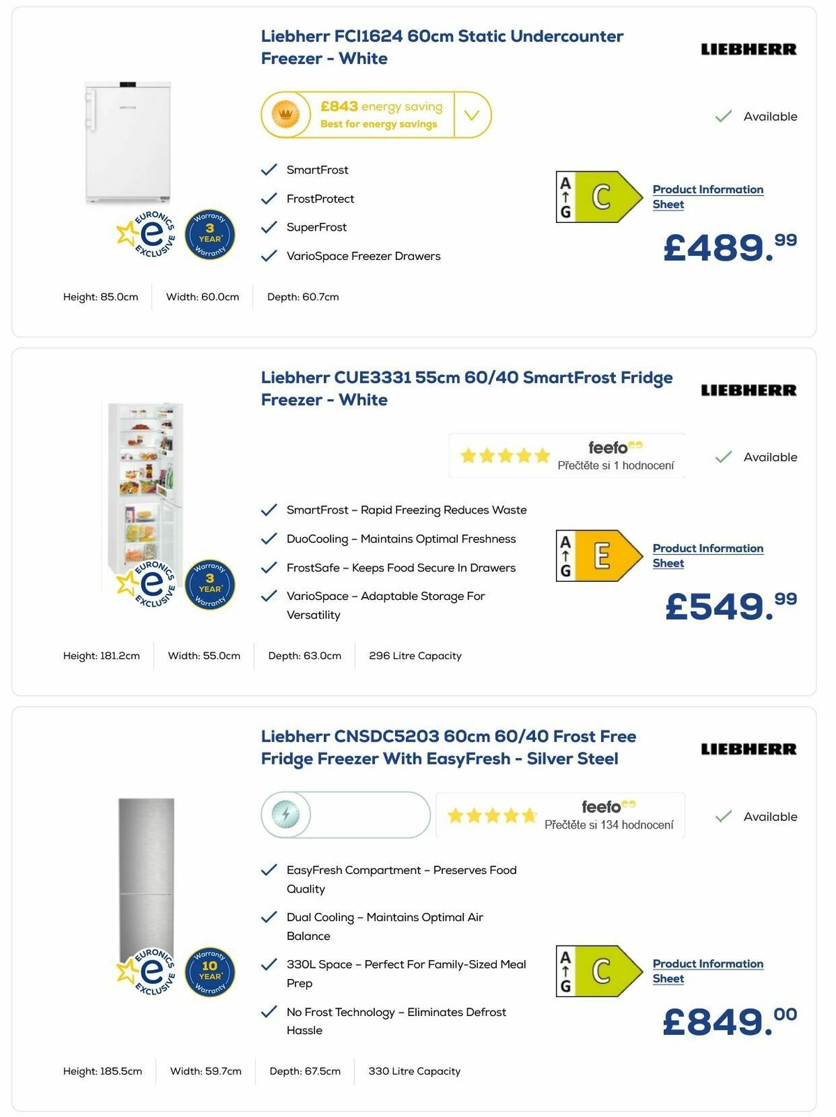 Euronics Offers from 3 December