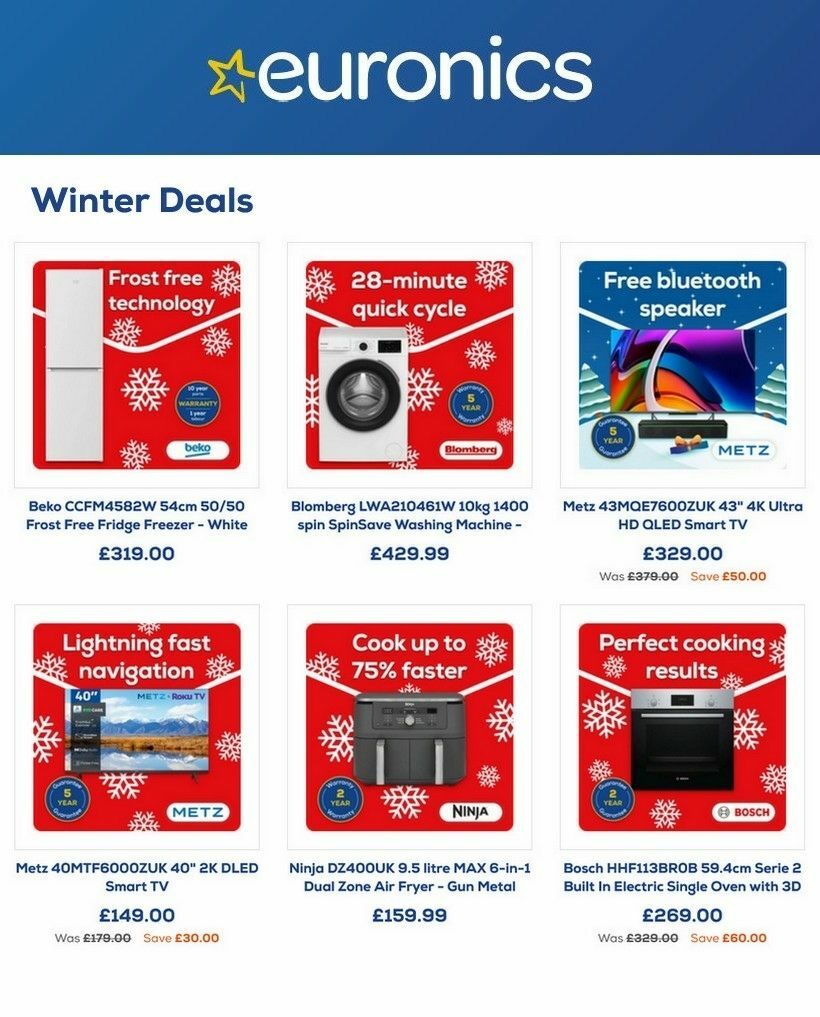 Euronics Offers from 22 December