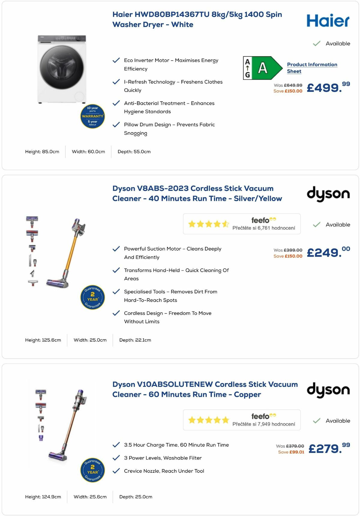 Euronics Offers from 22 December