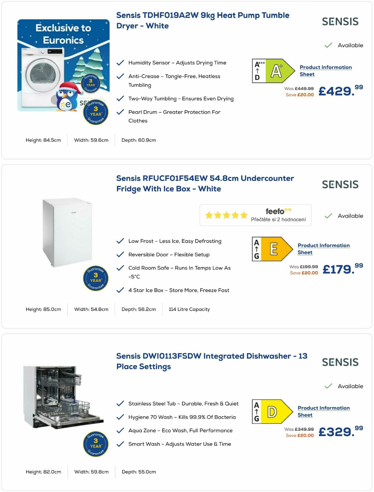 Euronics Offers from 22 December