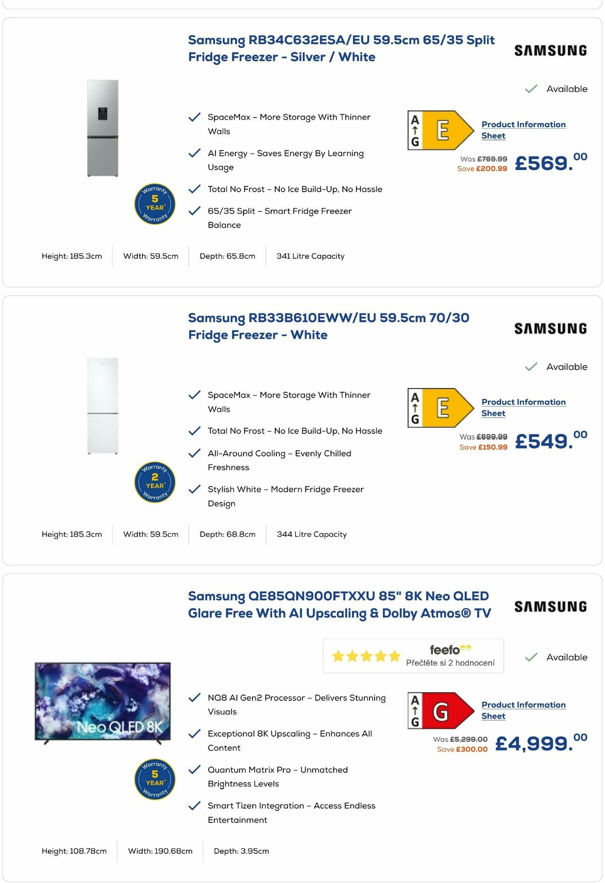 Euronics Offers from 22 December