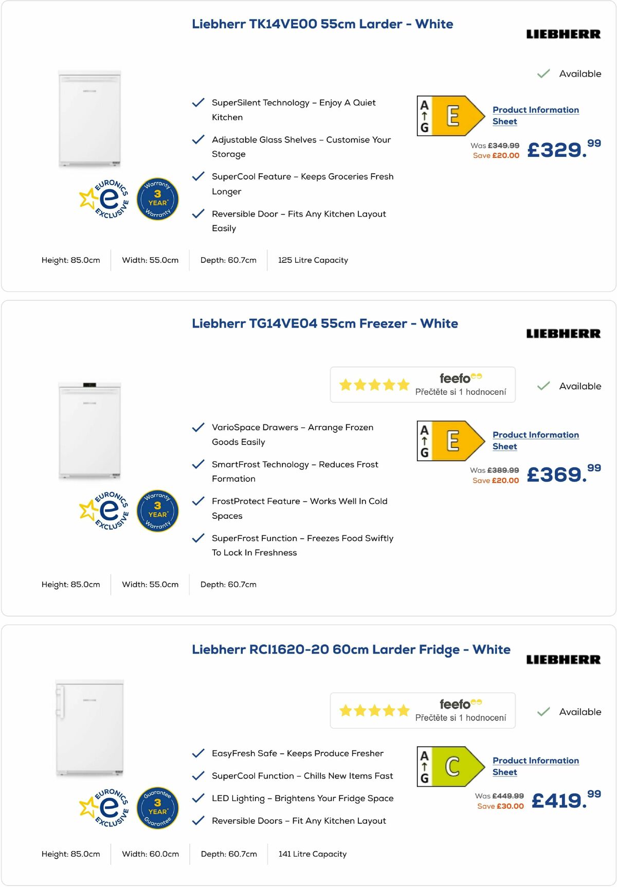 Euronics Offers from 15 January