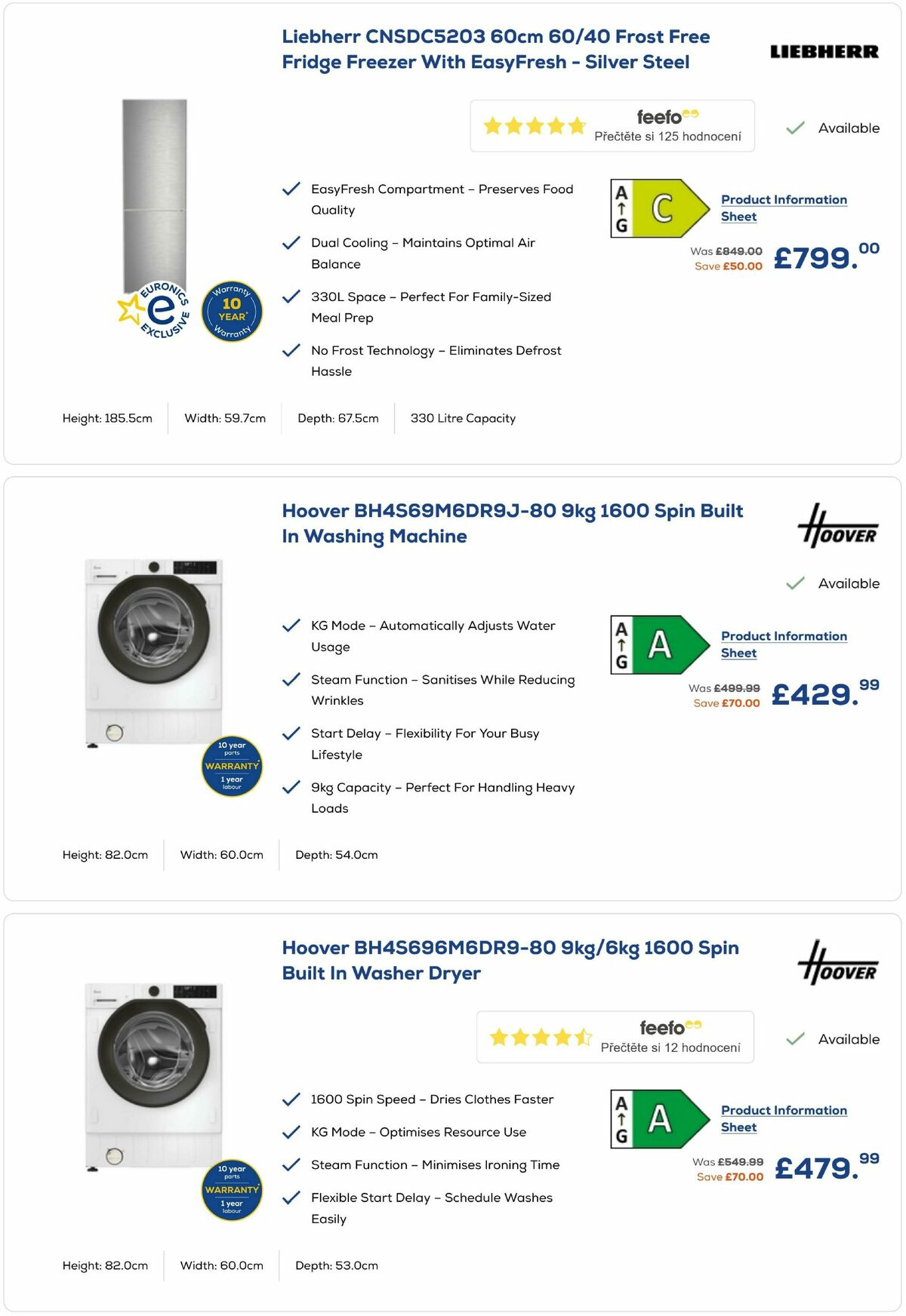 Euronics Offers from 15 January